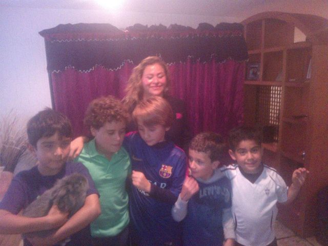 Ellos quedan fascinados y felices!!!!